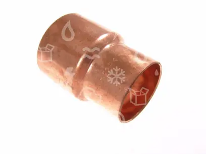 hrdlo měděné redukované  a/i  54 - 42 mm